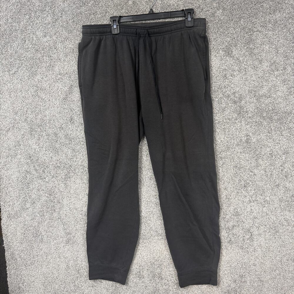 Reebok Sweatpants Mens XL 36x29 Gray Fleece Joggers Athletic Pockets Streetwear